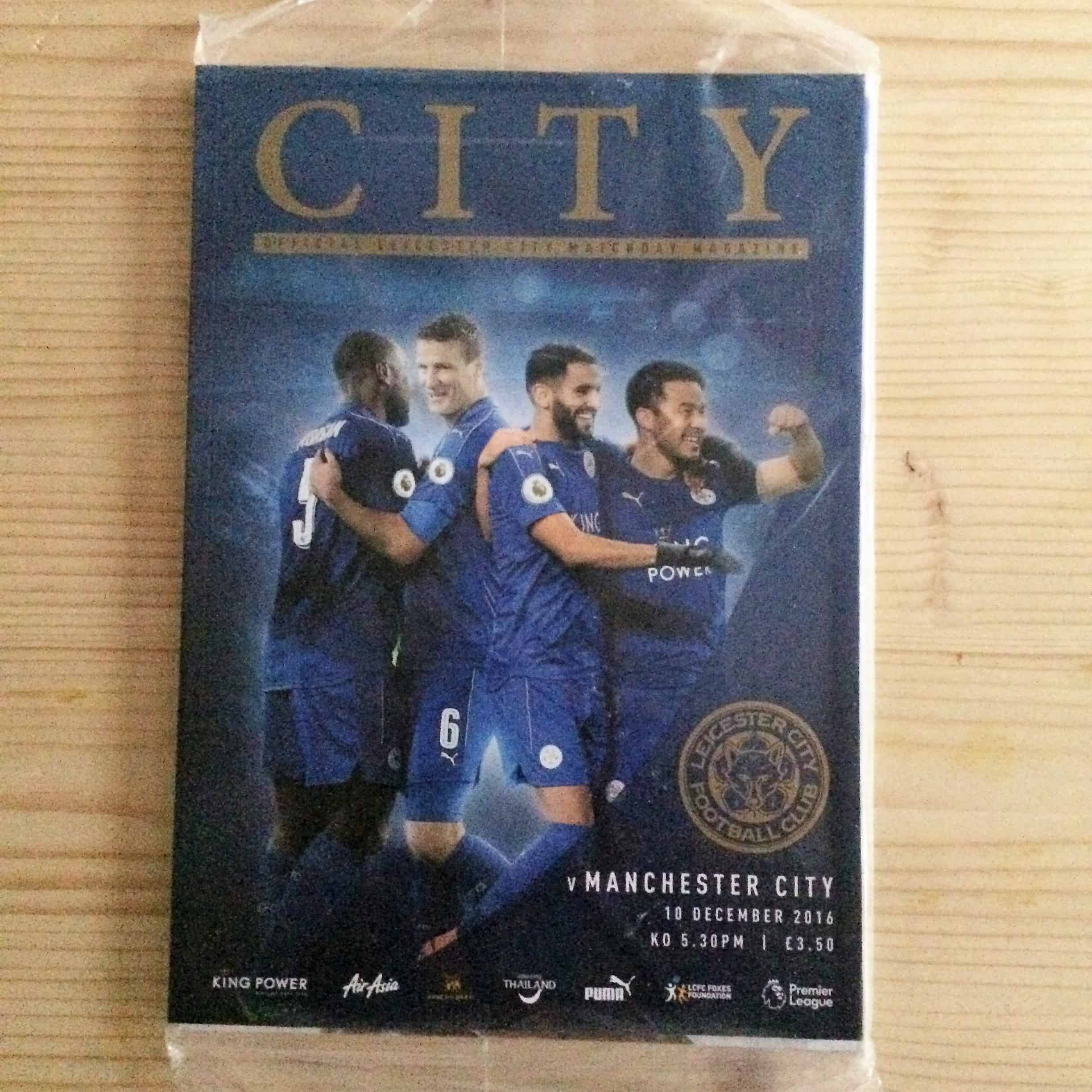 Leicester City FC v Manchester City FC